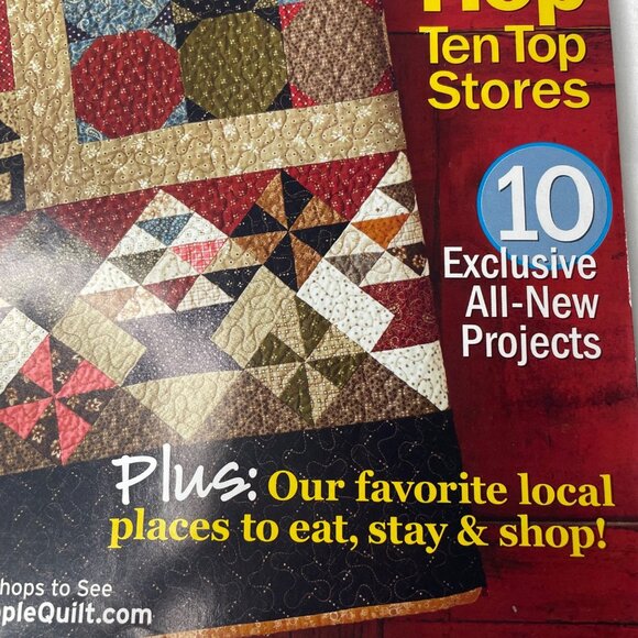 Quilt Sampler Magazine Better Homes and Garden Fall Winter 2009 u Creative Colle - Picture 3 of 12